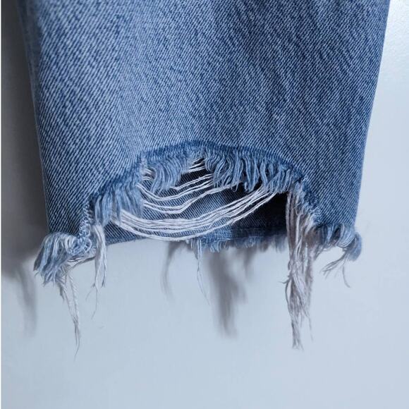 Boyish The Tommy Straight Leg Distressed Jeans in Great Dictator Wash, Size 29 - Picture 8 of 11